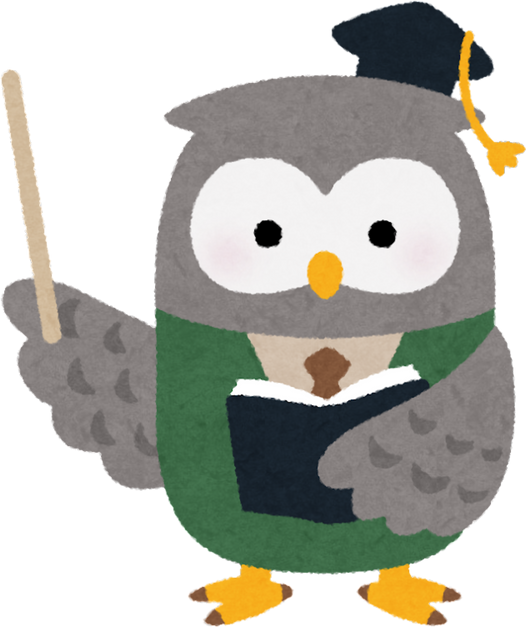 Illustration of Professor Owl Teaching with a Baton